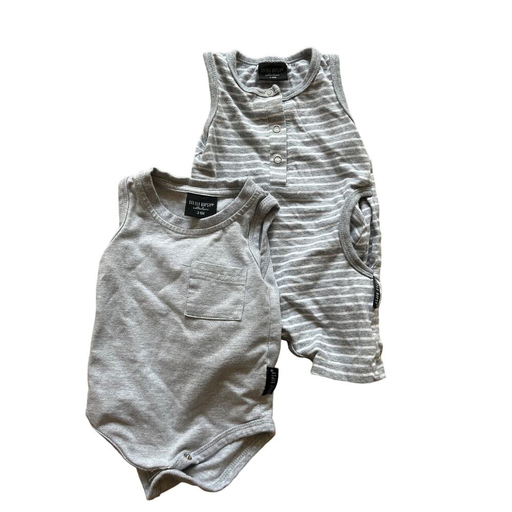 Little Bipsy 3-6 mo Romper Bundle